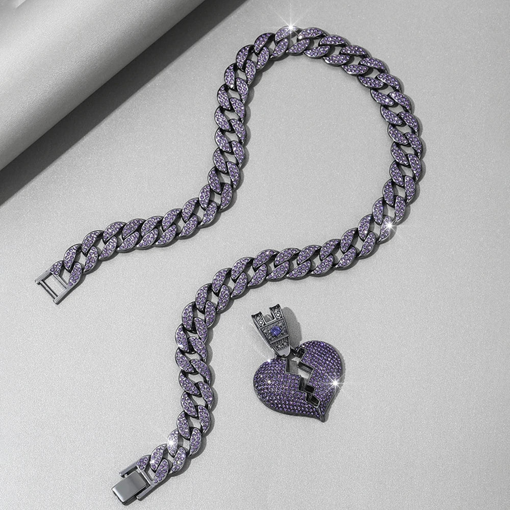 Divided Heart Amethyst