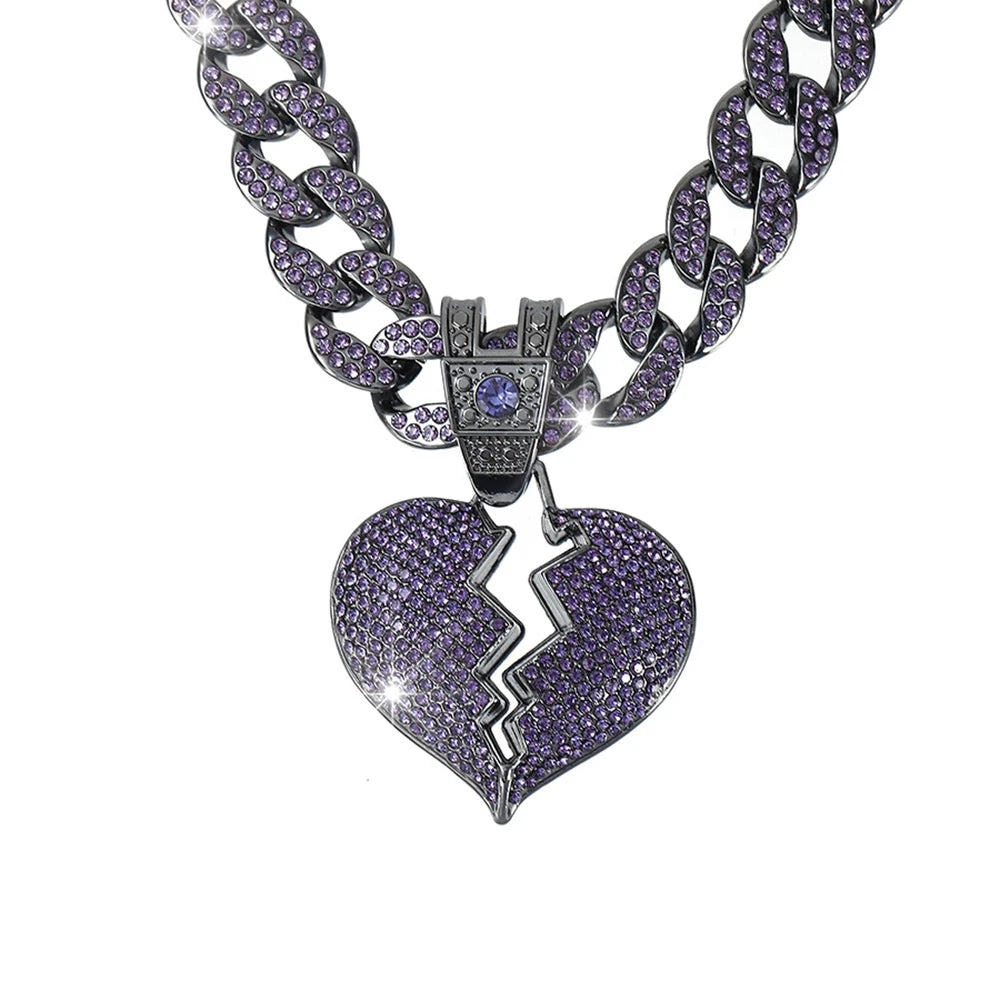 Divided Heart Amethyst