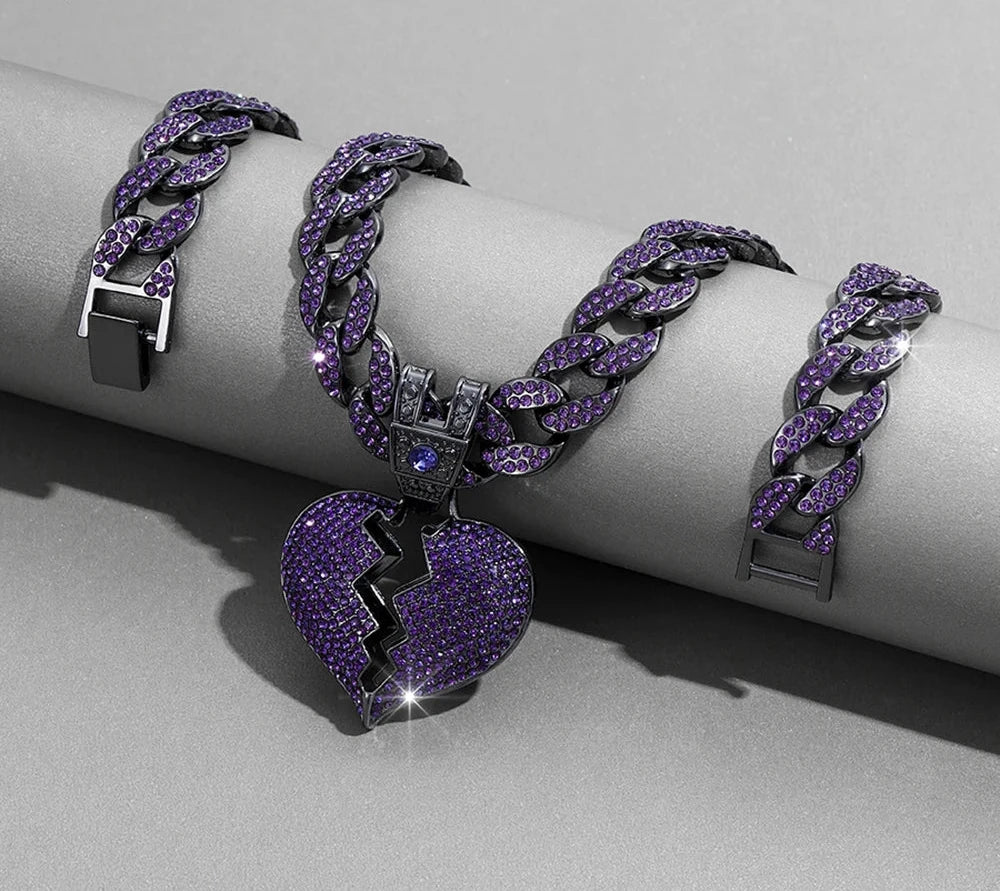 Divided Heart Amethyst